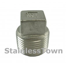 Pipe Plug Square Head 4 Type 304 Stainless